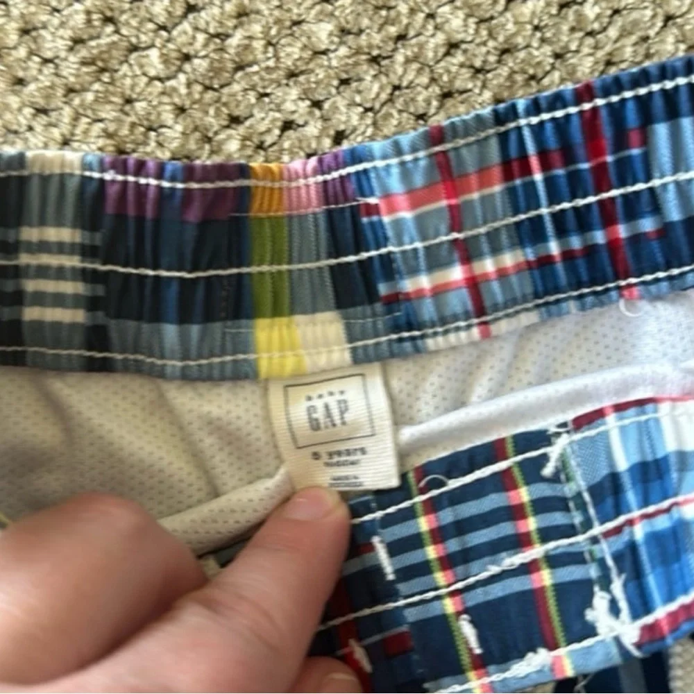 GAP colorful plaid